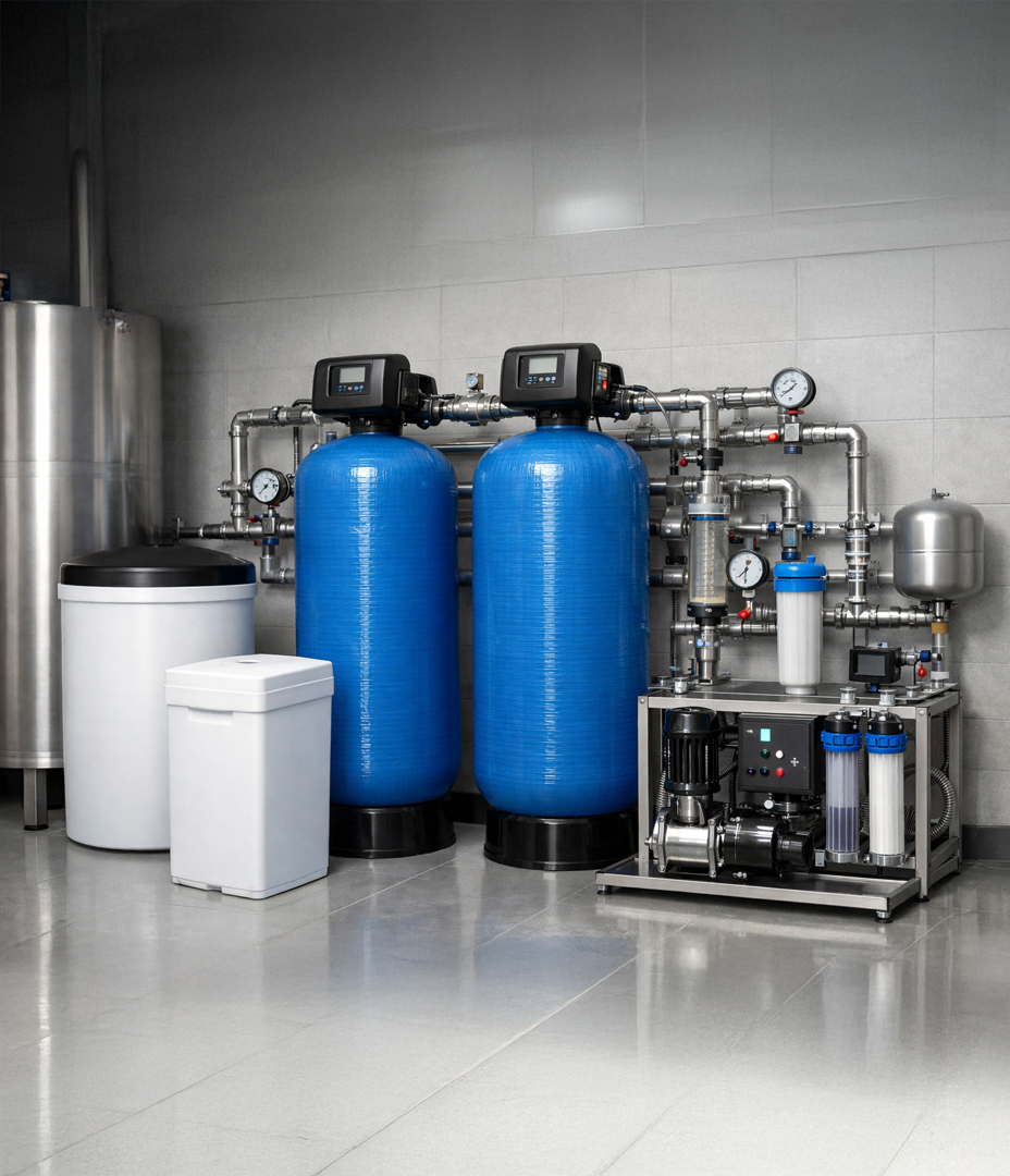 Debi Kontrollü Su Yumuşatma Sistemleri