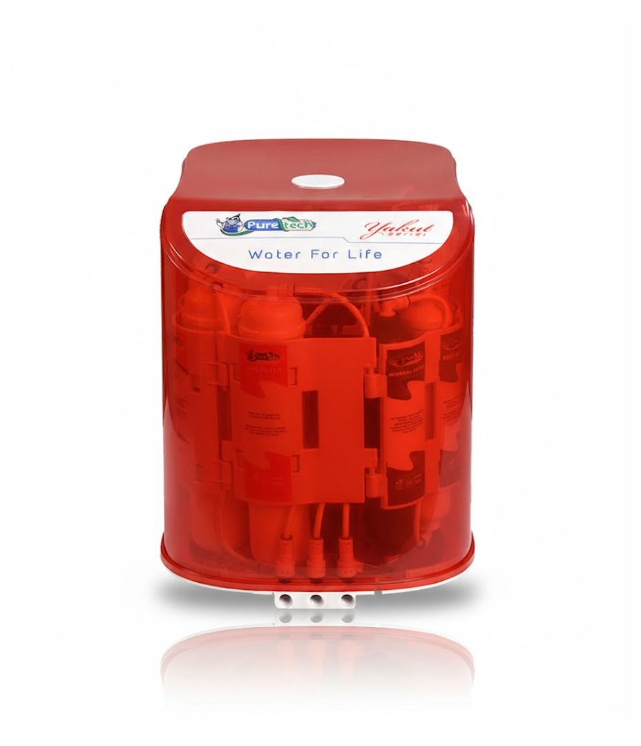 Puretech Yakut Pompalı Su Arıtma Cihazı Kırmızı